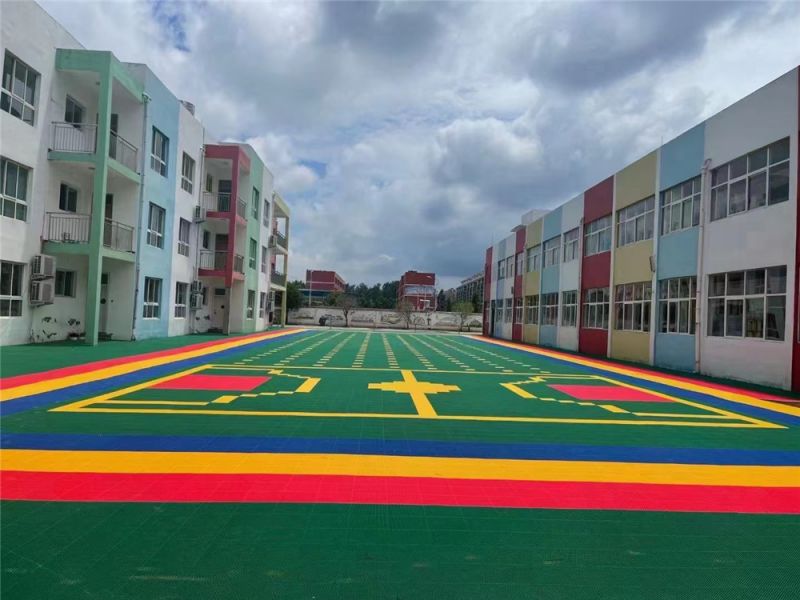 幼儿园悬浮地板案例六