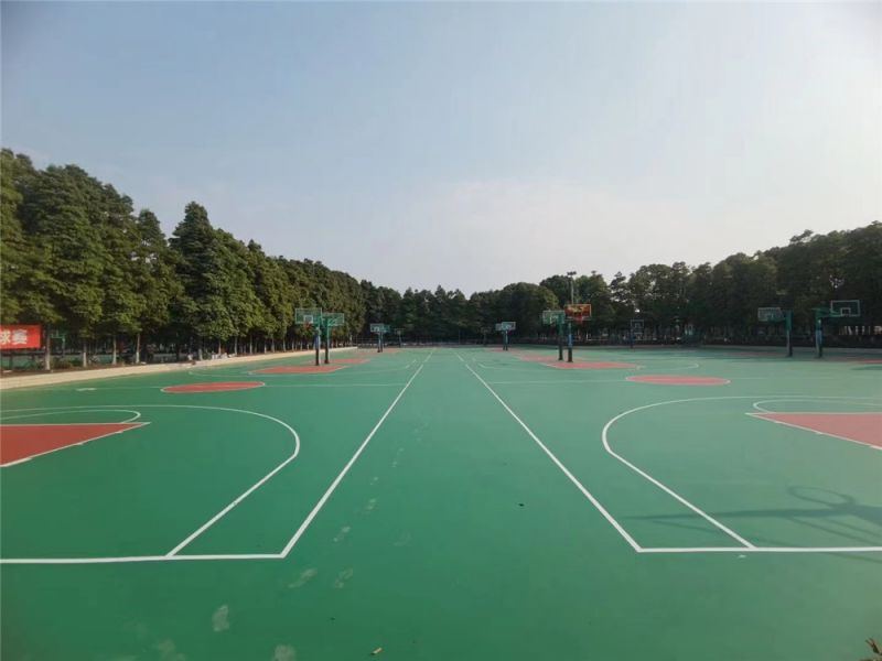 硅PU篮球场案例七